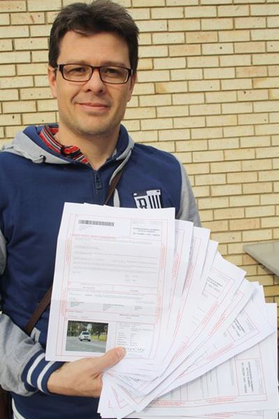 Fake number plate leads to 16 fines